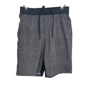Lululemon Men's Surge Shorts, Athletic, Hybrid, Grey Heathered Coal, Size XS